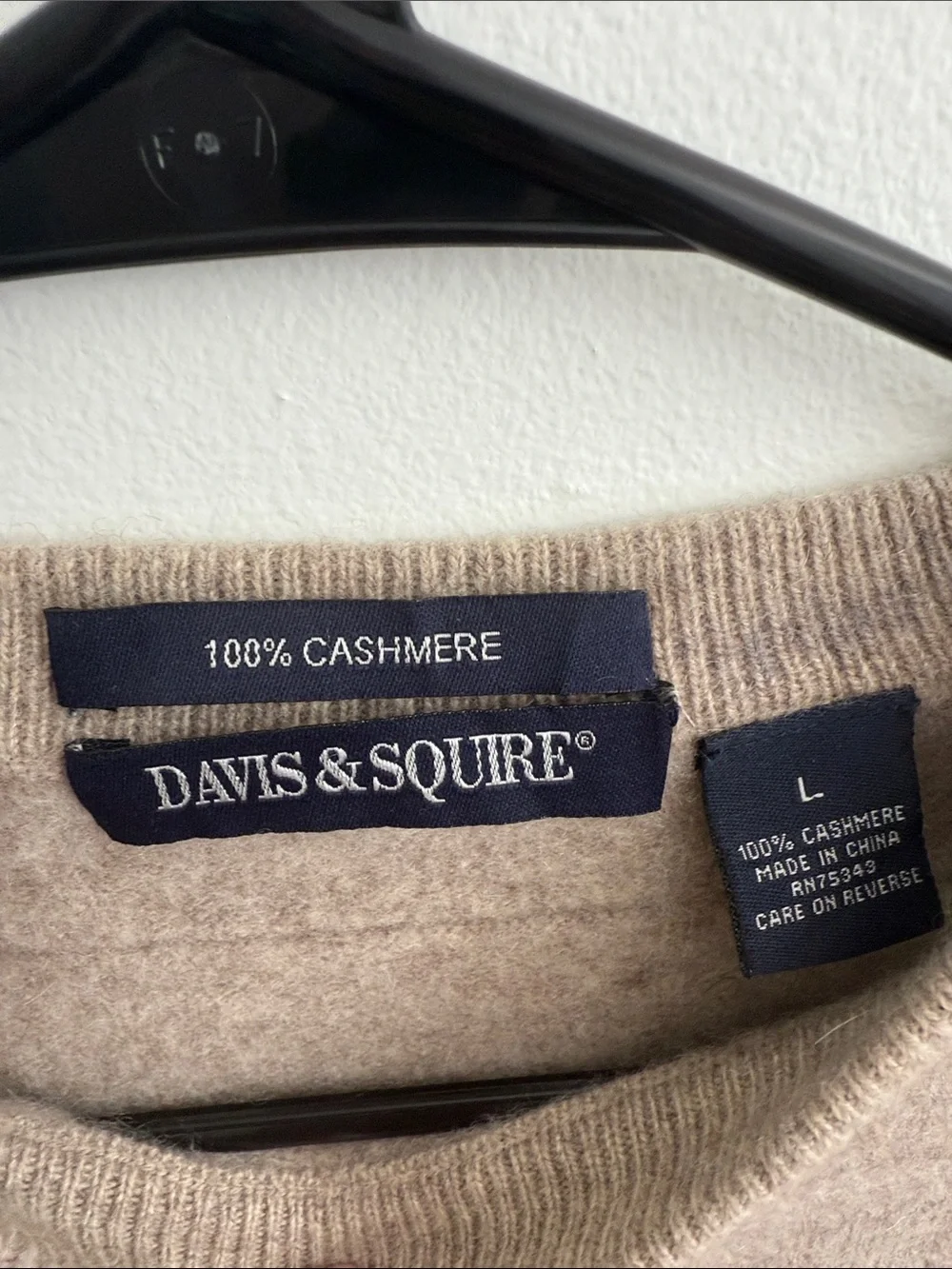 100% Cashmere Davis & Squire Sweater